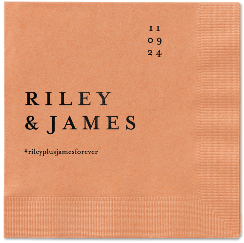 Weathered Wash Napkin, Black, Coral, black