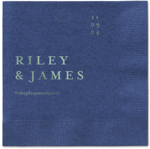 Weathered Wash Napkin, Green, Navy, sage