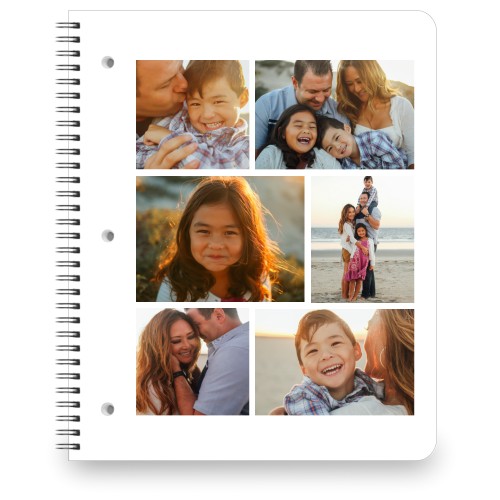 Gallery Montage of Memories Large Notebook, 8.5x11, Multicolor