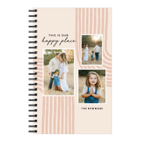 Boho Rays 5x8 Notebook, 5x8, Beige