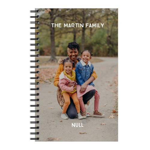 Photo Gallery 5x8 Notebook, 5x8, Multicolor