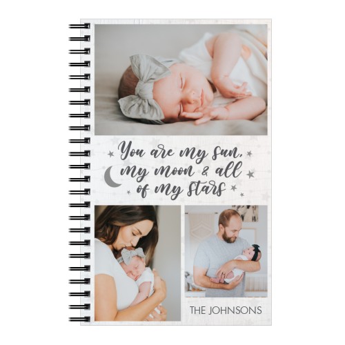 My Everything and More 5x8 Notebook, 5x8, Gray, metal