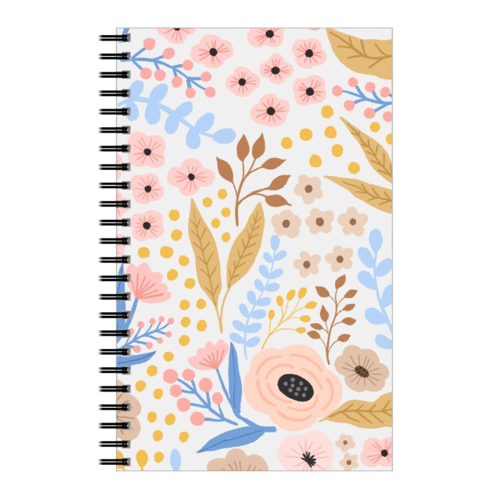 Sephira Meadows - Light Pink Notebook, 5x8, Pink