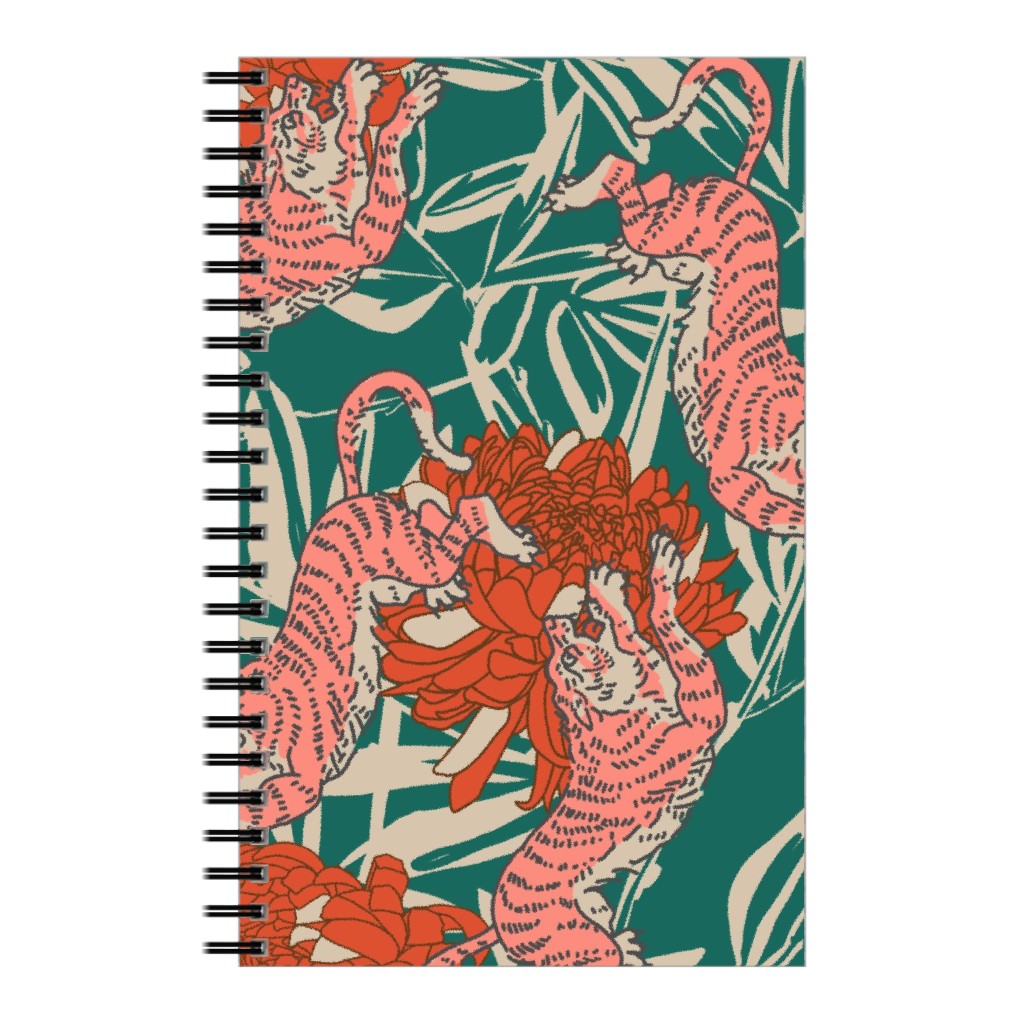 Bengal Kuma Tiger - Multi Notebook, 5x8, Multicolor