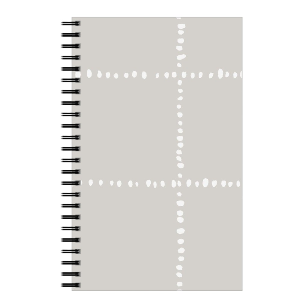 Soul Garden Notebook, 5x8, Gray, Smoke