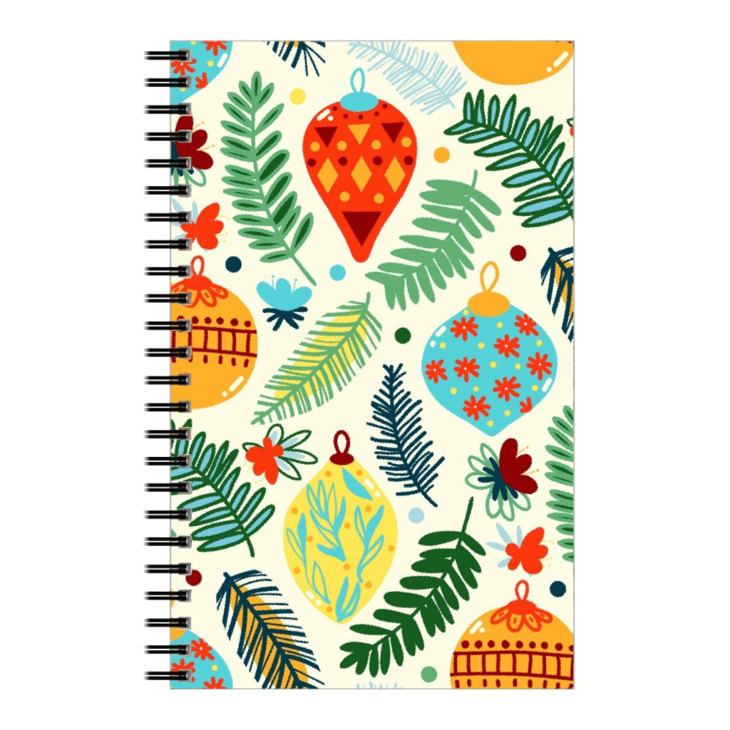 Colorful Christmas Classic - Multi Notebook, 5x8, Multicolor