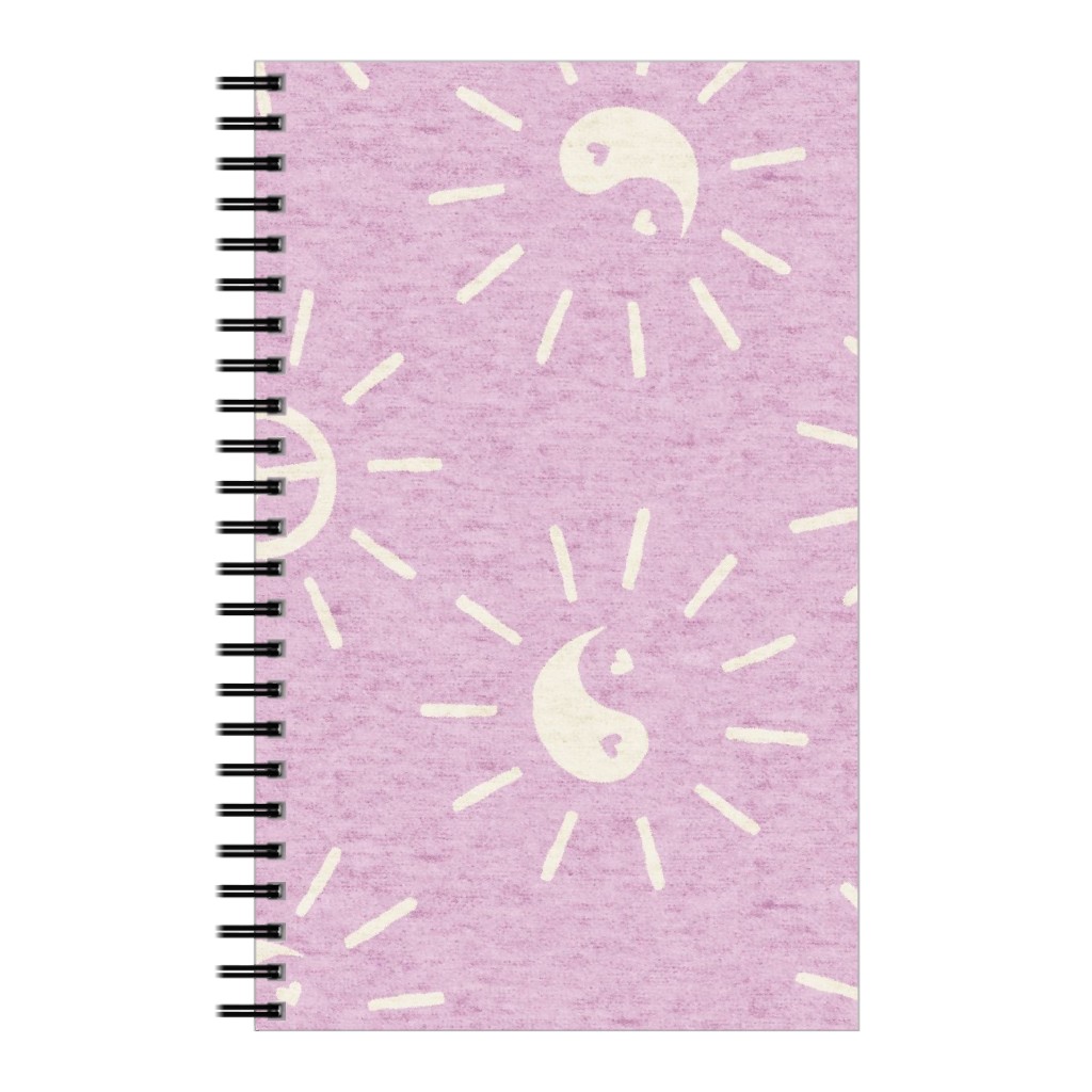 Cool Vibes Notebook, 5x8, Pink
