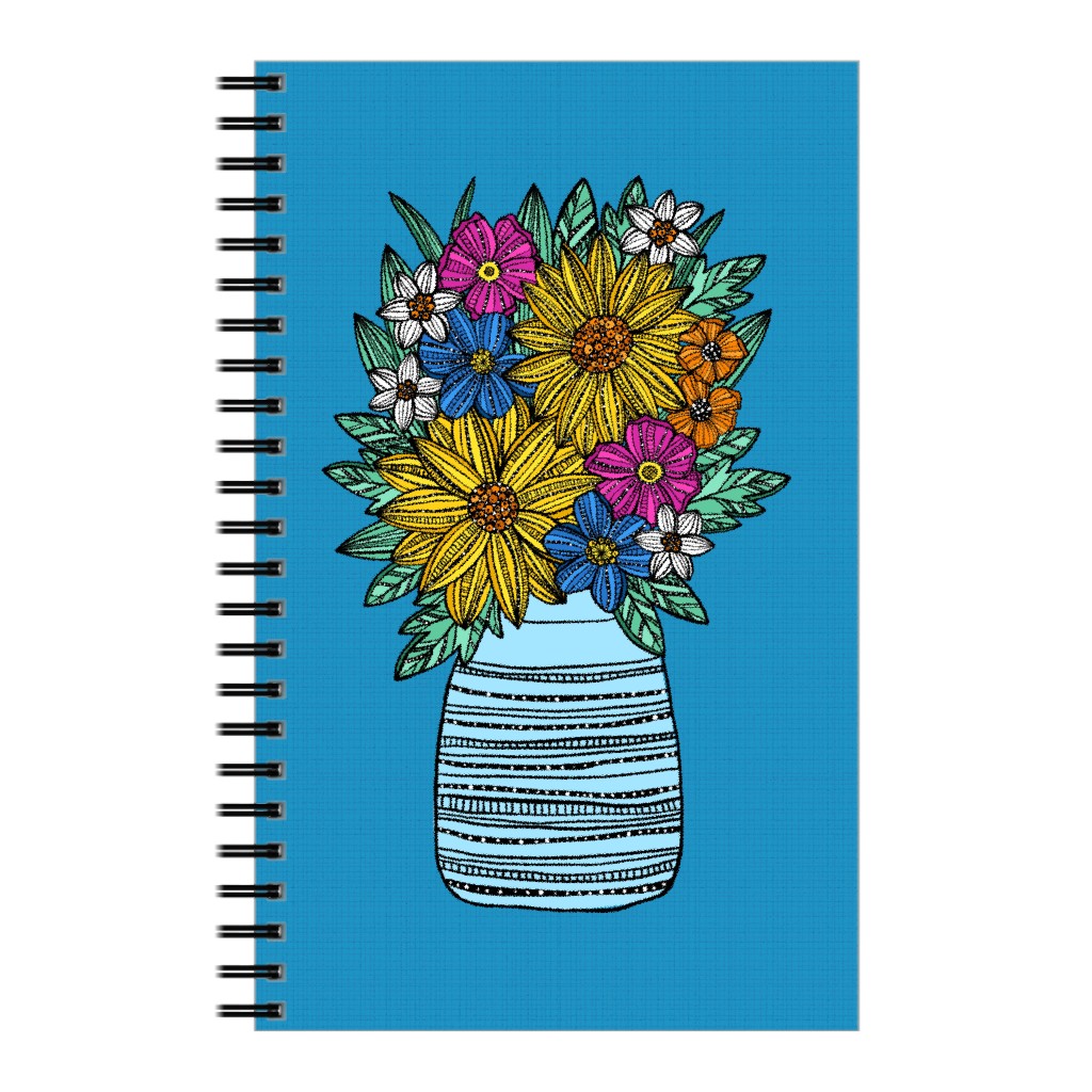 Sunflower Bouquet Notebook, 5x8, Multicolor