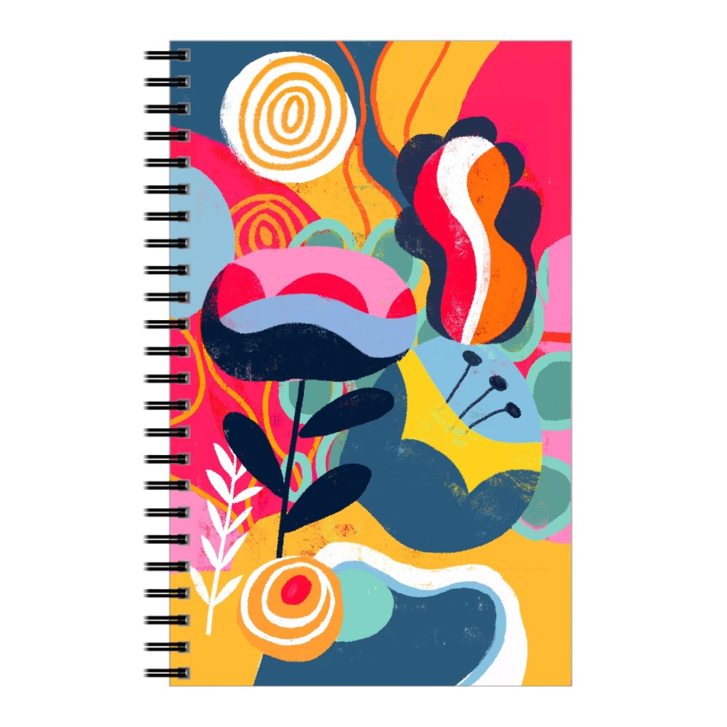 Think Big in Colors - Vibrant Notebook, 5x8, Multicolor