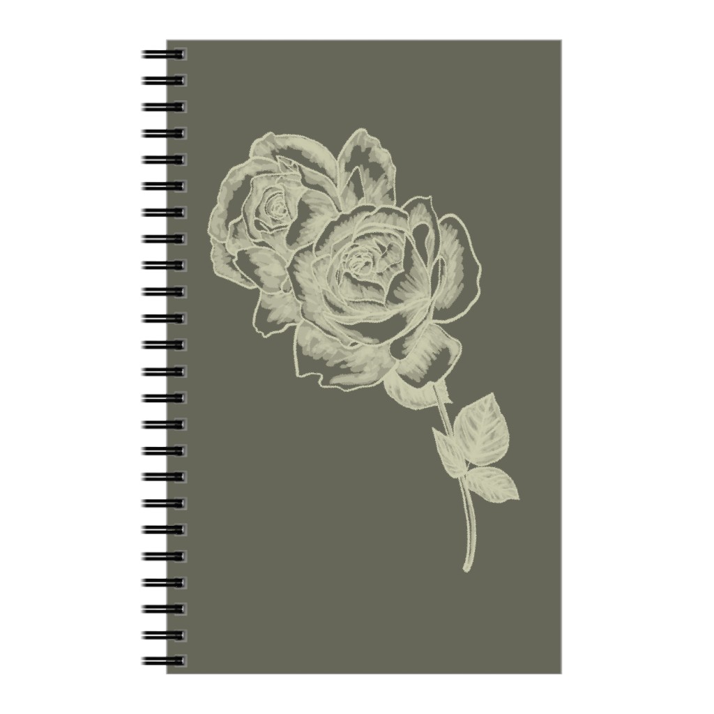 Rose - Neutral Notebook, 5x8, Brown