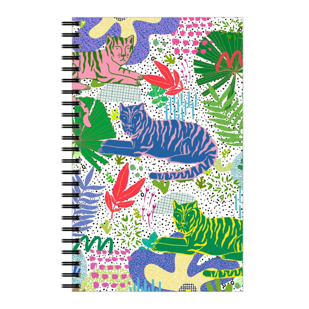 Deep in the Jungle - Multi Notebook, 5x8, Multicolor