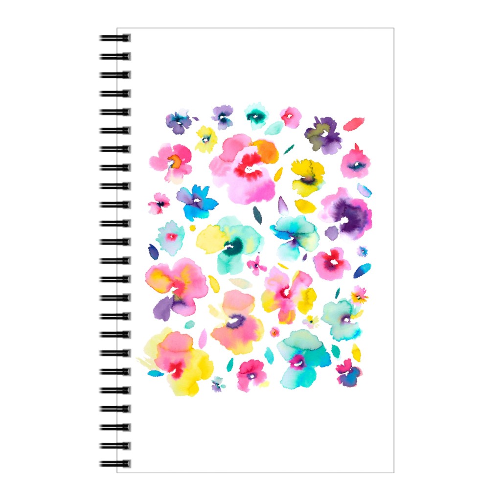 Watercolor Beautiful Flowers - Multi Notebook | Shutterfly