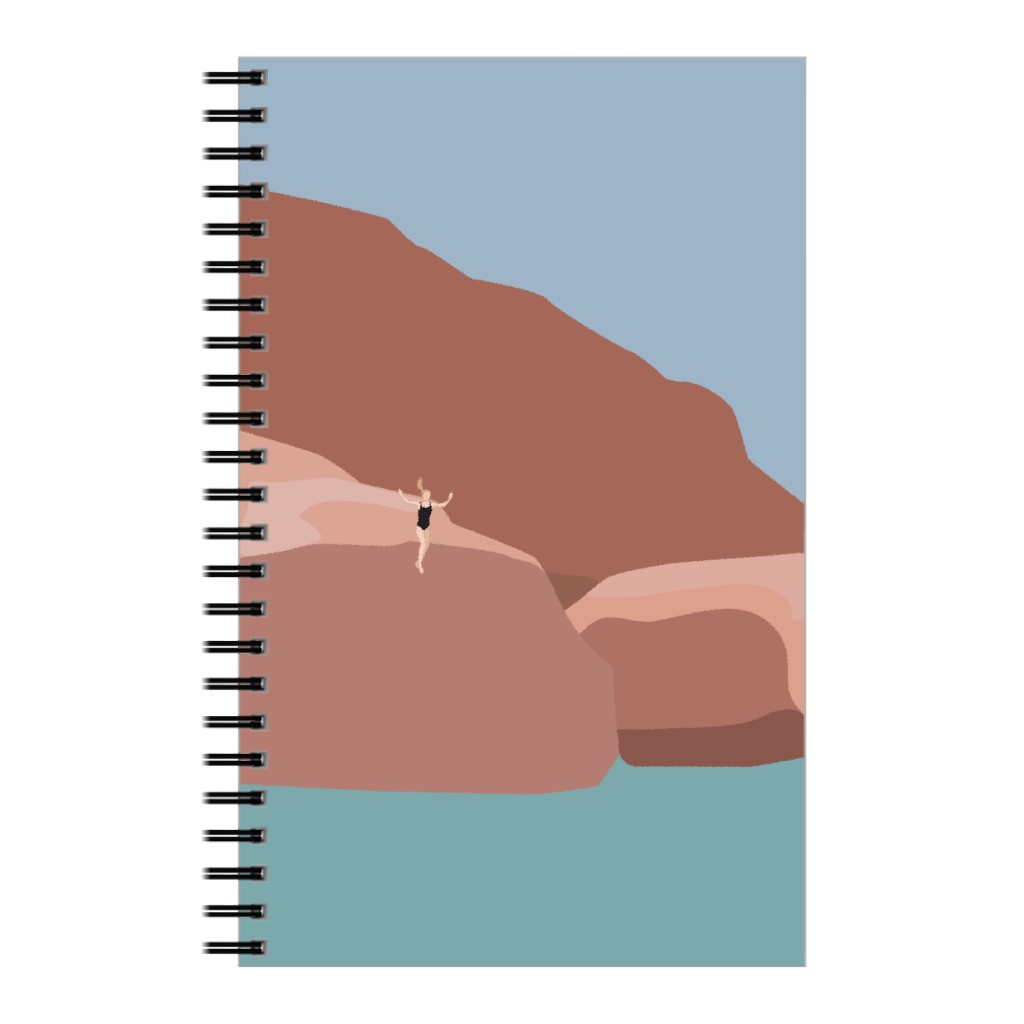 Jump! - Multi Notebook, 5x8, Pink
