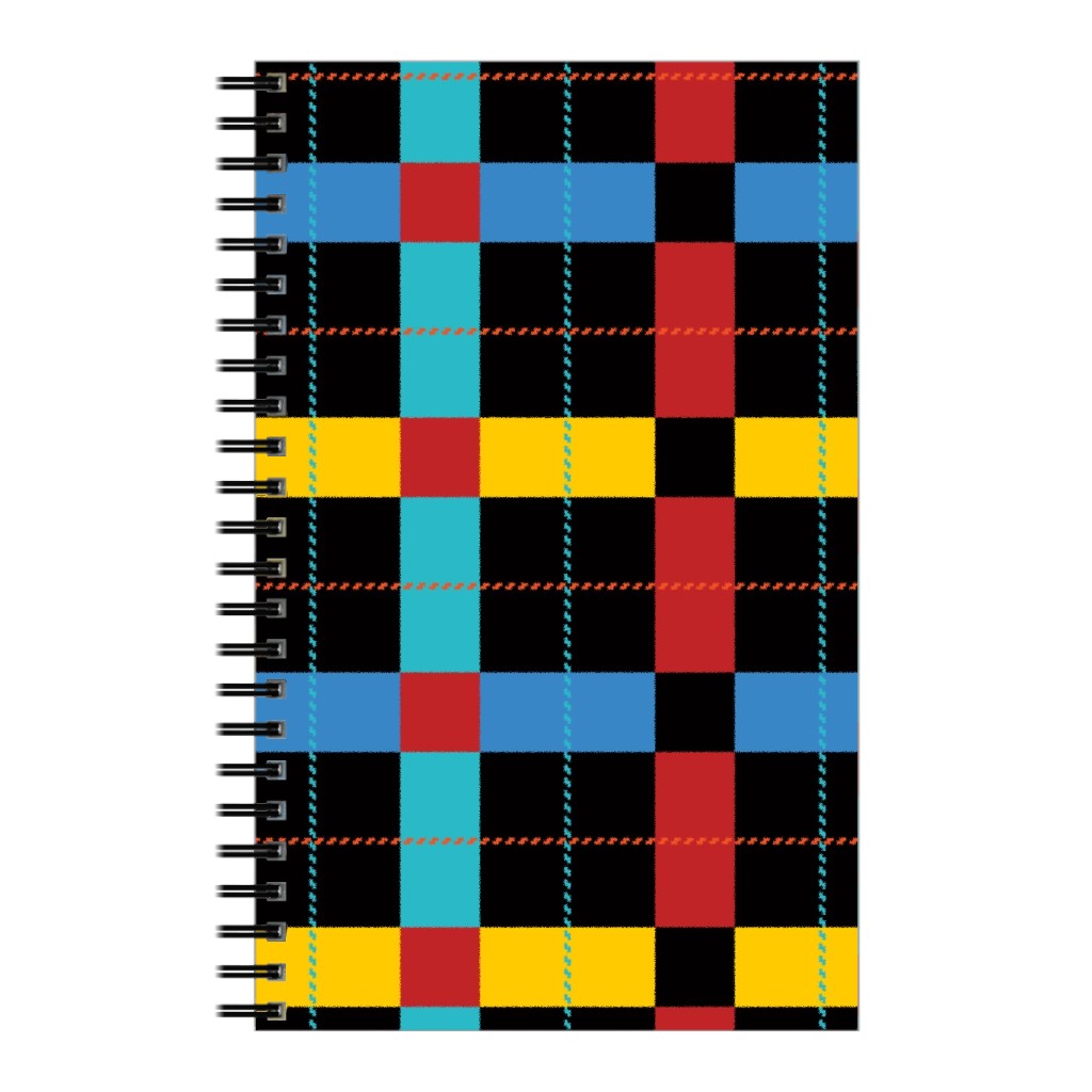 Pnw Pike Plaid - Multi Notebook, 5x8, Multicolor
