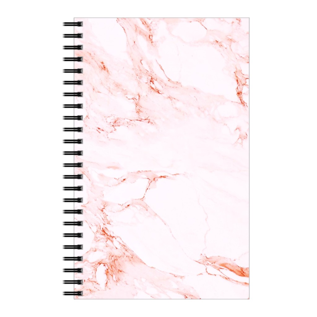 Marble - Blush Notebook, 5x8, Pink