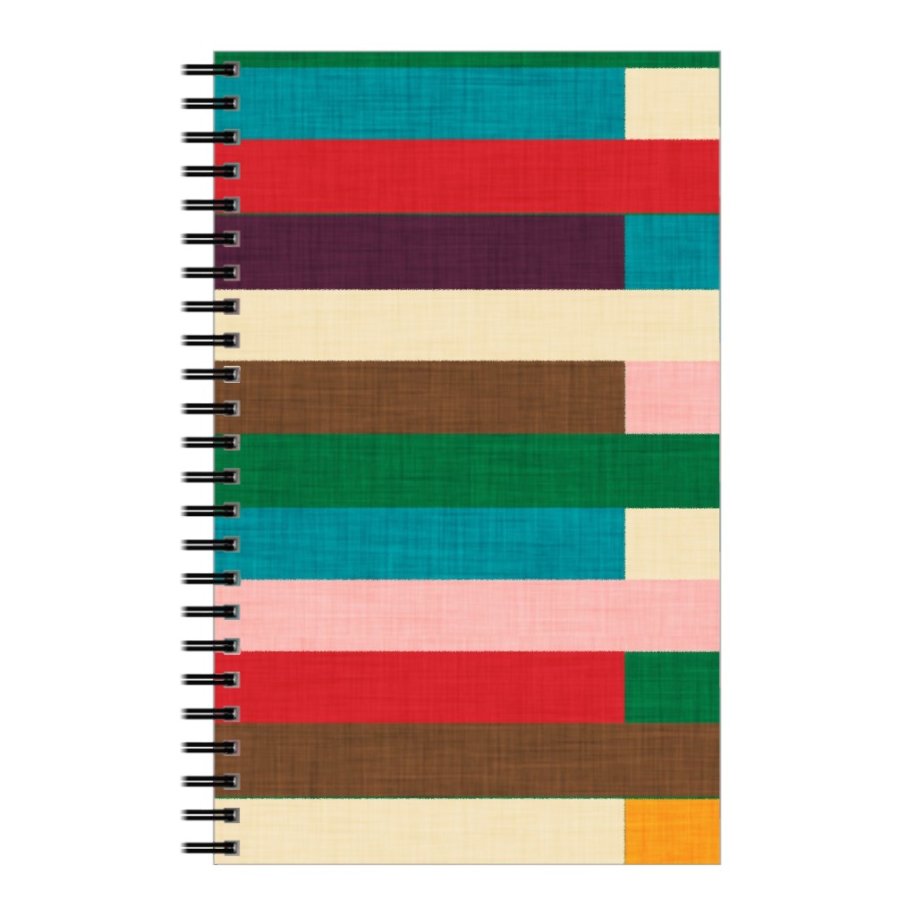 Kilim - Stripe - Multi Notebook, 5x8, Multicolor