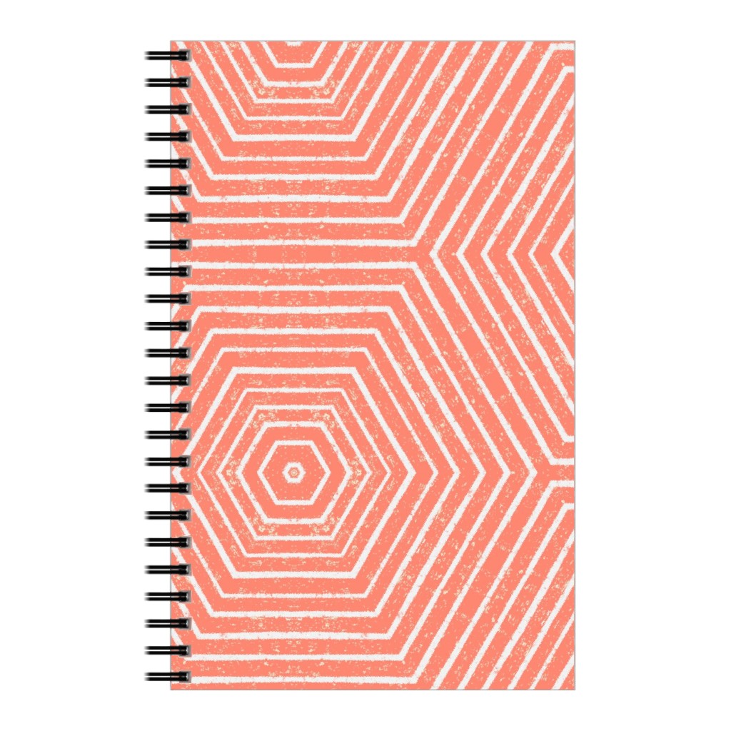 Concentric Hexagons Notebook | Shutterfly