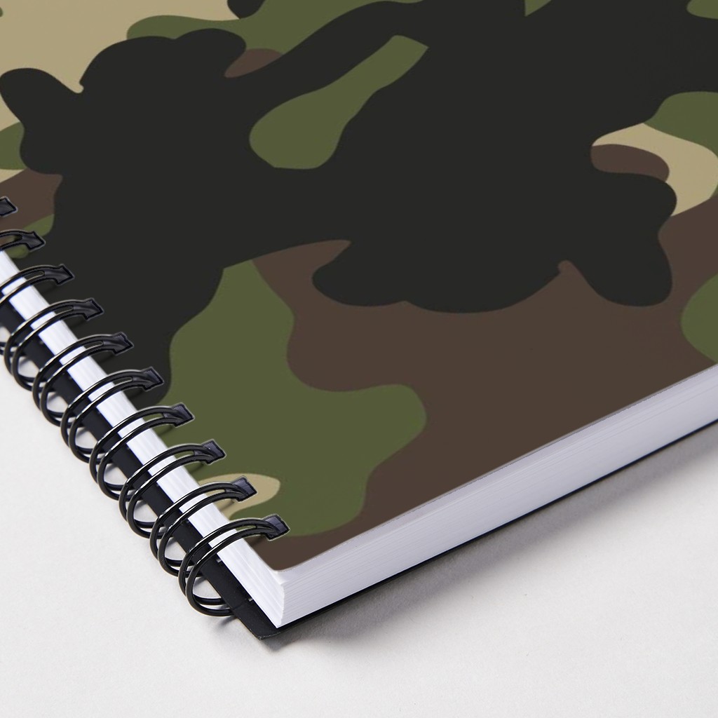 Ducks, Trucks, and Eight Point Bucks Camo Notebook Shutterfly