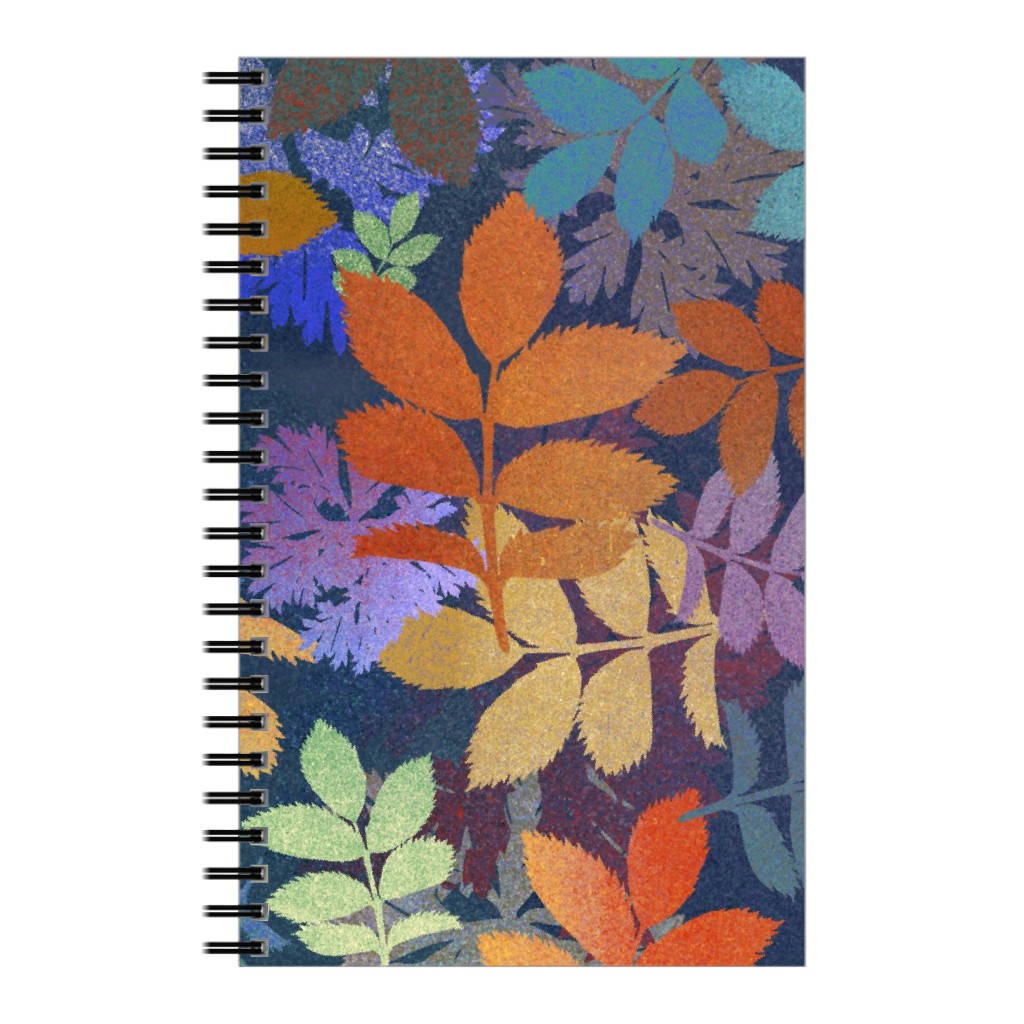 Leaves Falling - Multi Notebook, 5x8, Multicolor