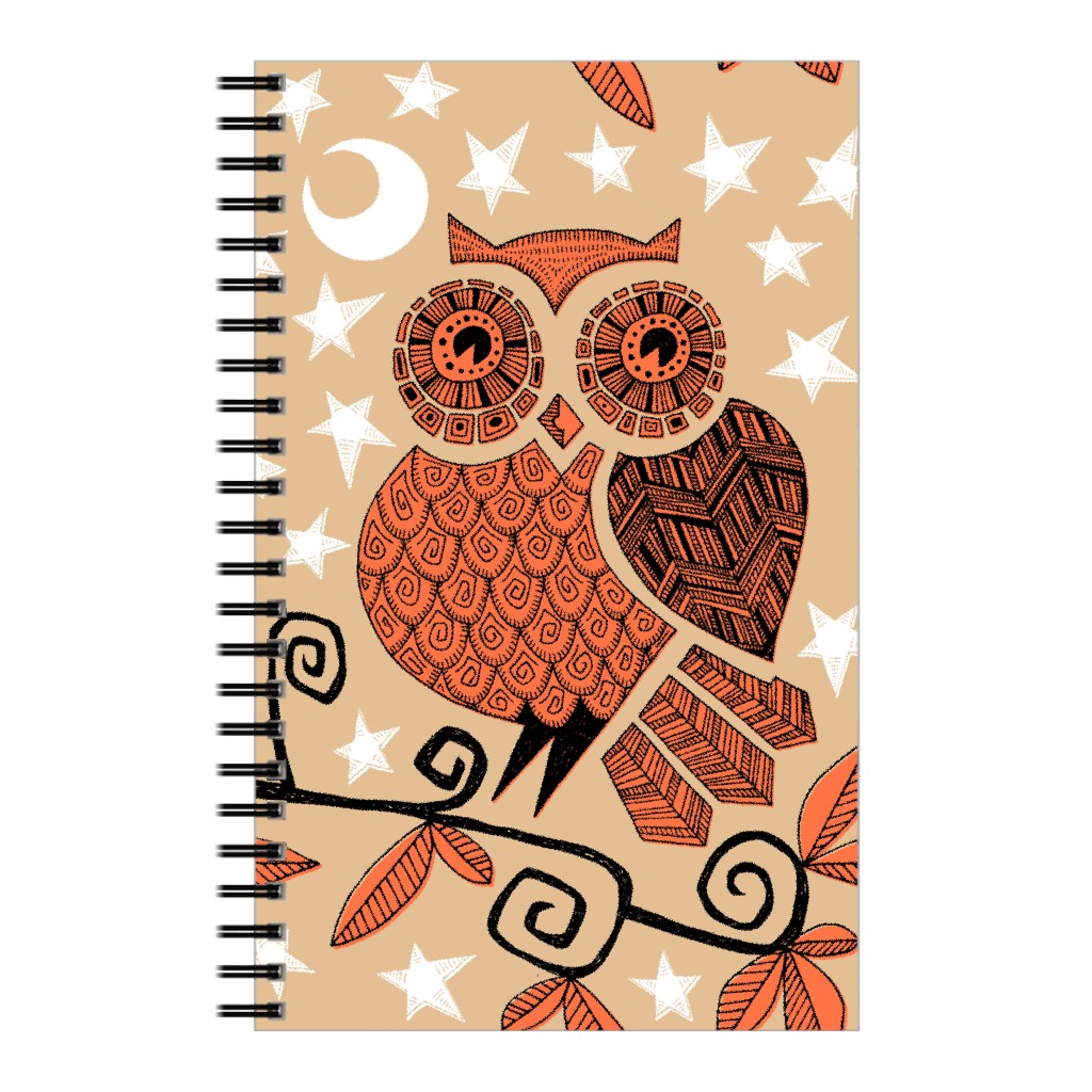 Back To School Orange Notebooks
