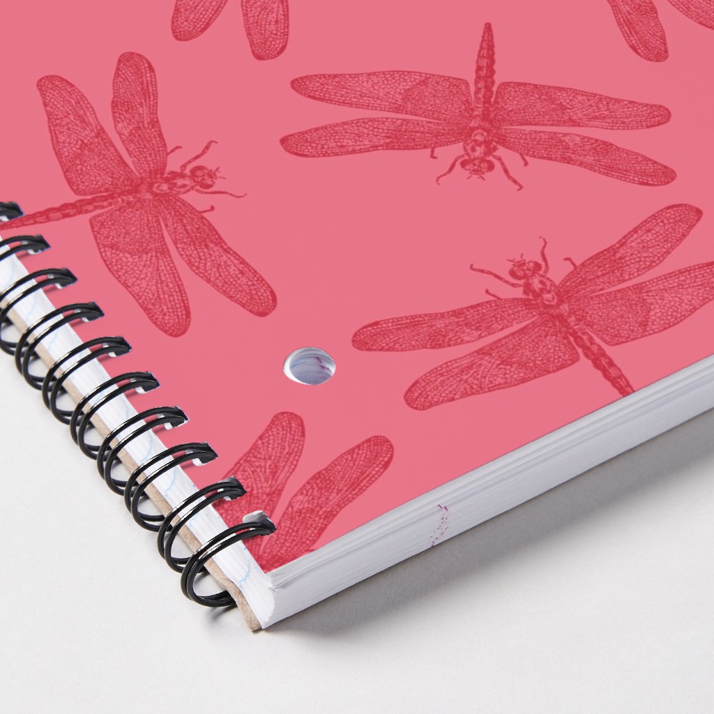 Vintage Dragonfly - Pink Notebook | Shutterfly