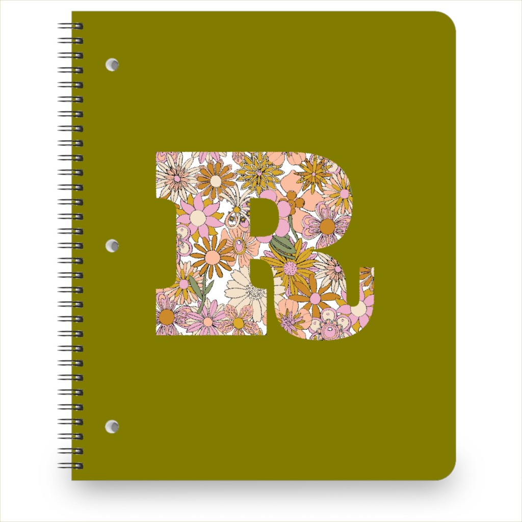 Chelsea Initial R Notebook Shutterfly