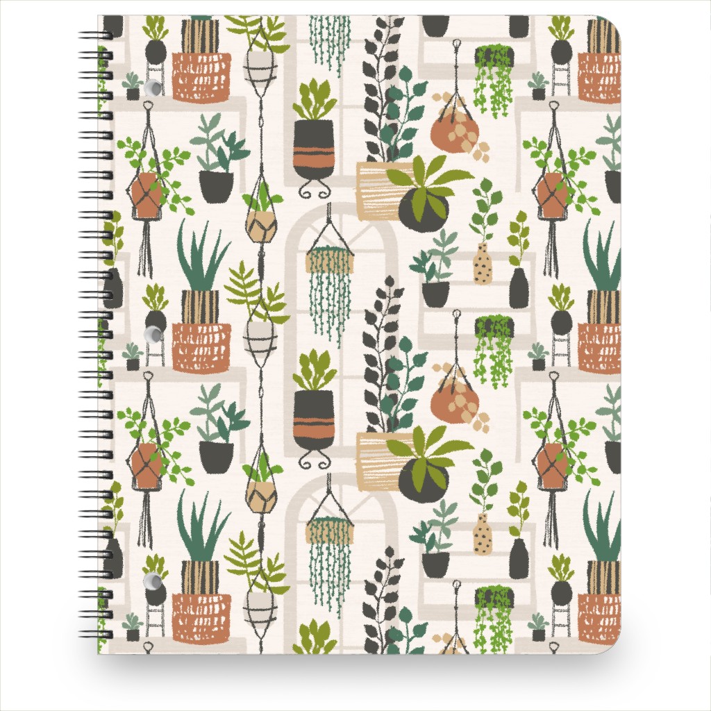 Love of Plants - Multi Notebook, 8.5x11, Multicolor