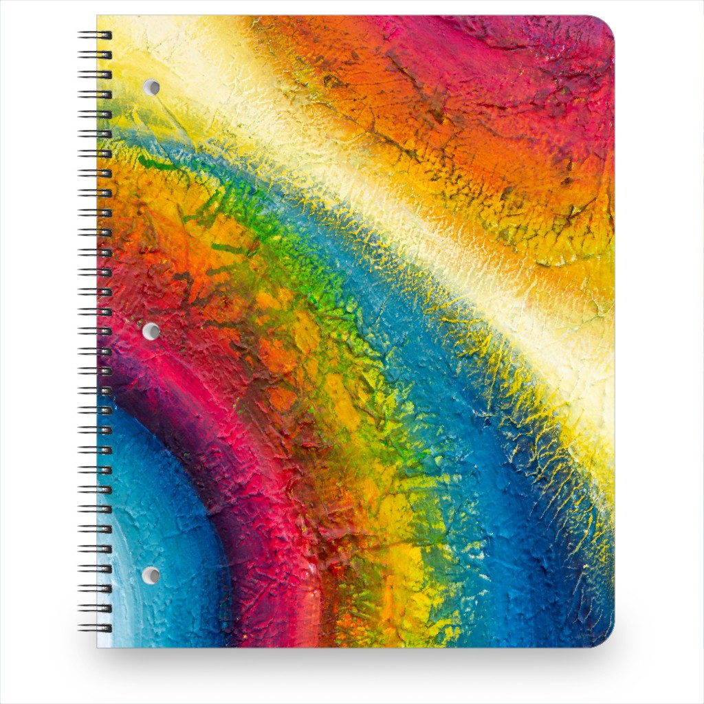 Rainbow Spirit - Multi Notebook, 8.5x11, Multicolor