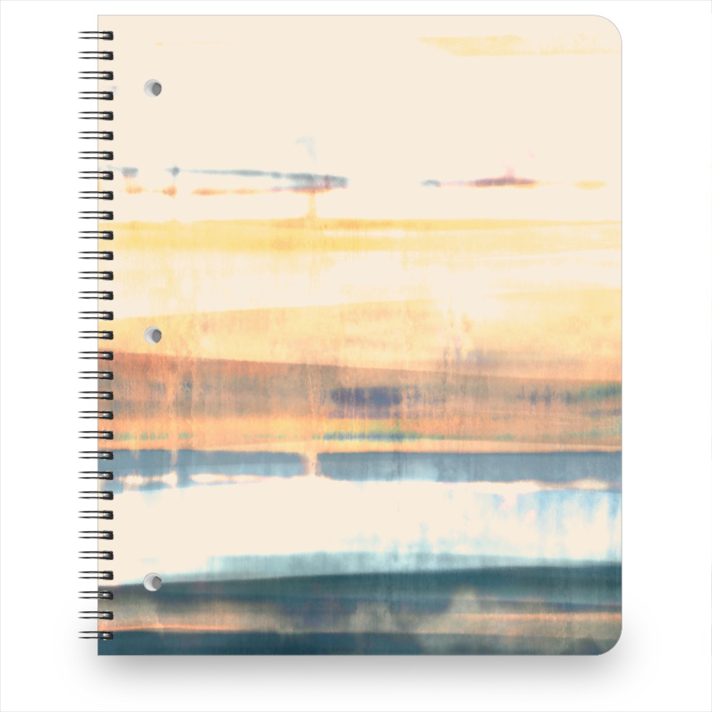 Industrial Landscape - Multi Notebook, 8.5x11, Multicolor