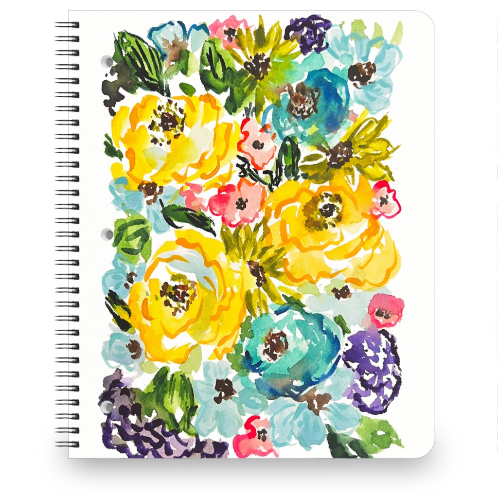 Carmel - Multi Notebook, 8.5x11, Multicolor