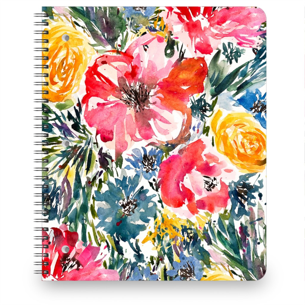 Blair Floral - Multi Notebook, 8.5x11, Multicolor