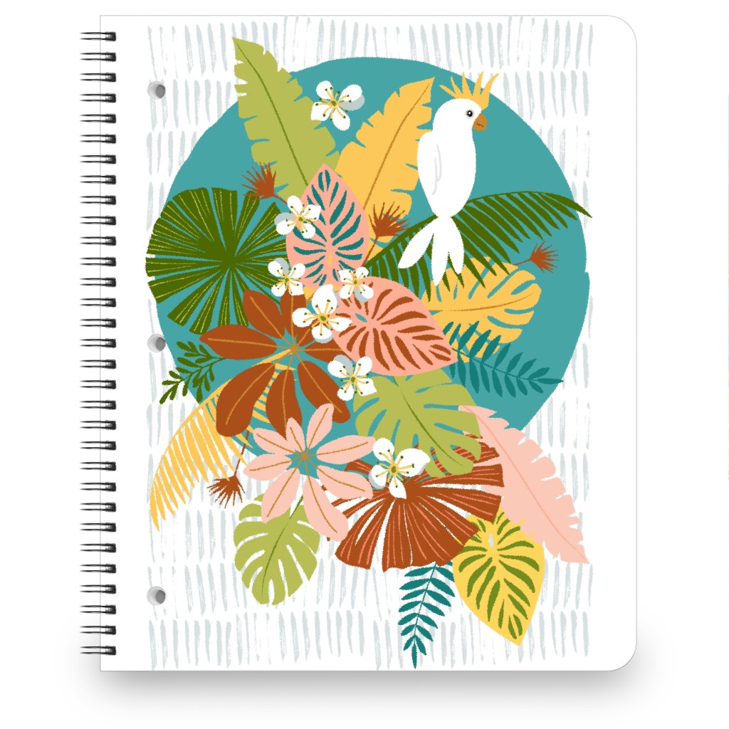 Bohemian Bahama - Multi Notebook, 8.5x11, Multicolor