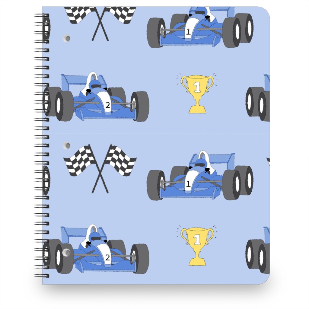 Race Cars Checked Flags Notebook Shutterfly