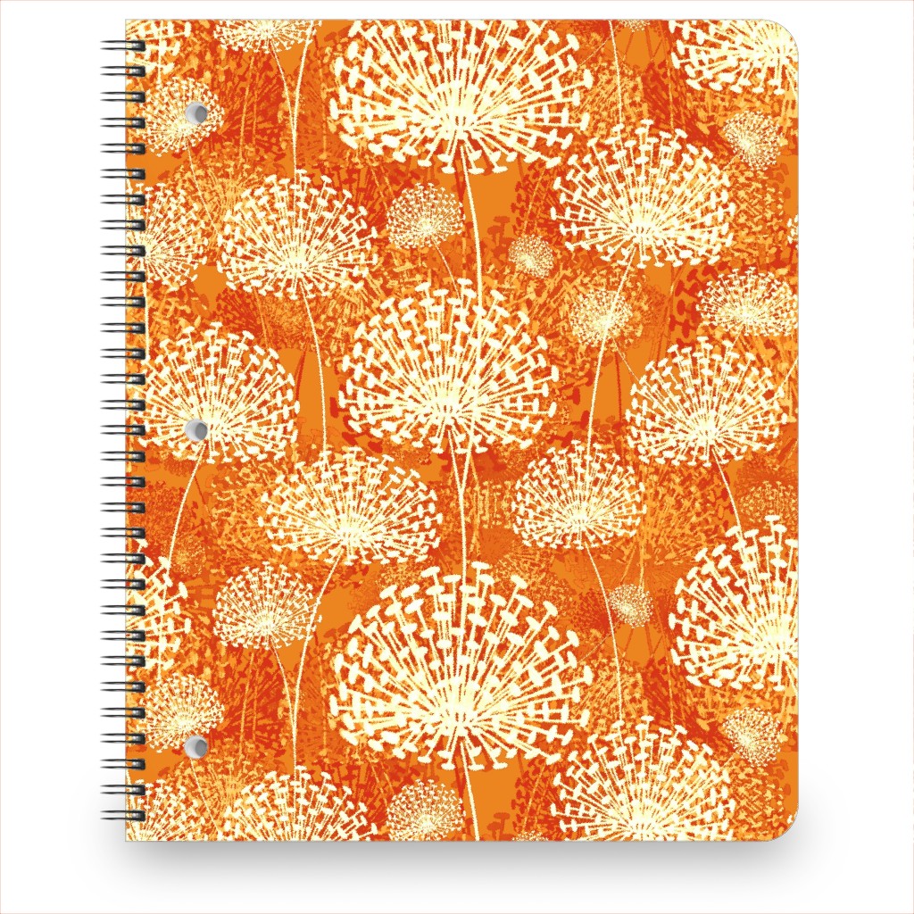 Back To School Orange Notebooks