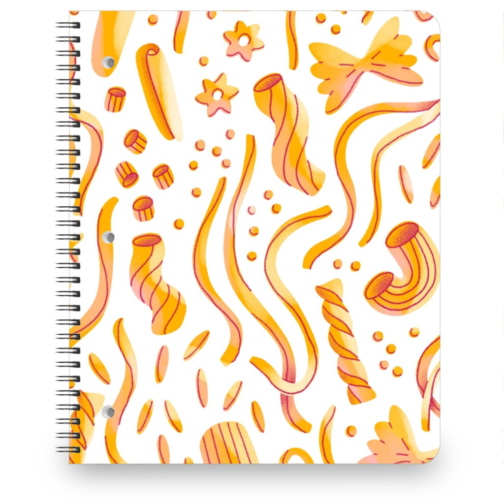Back To School Orange Notebooks