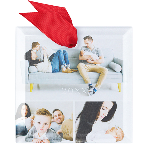 Glass Family Ornament