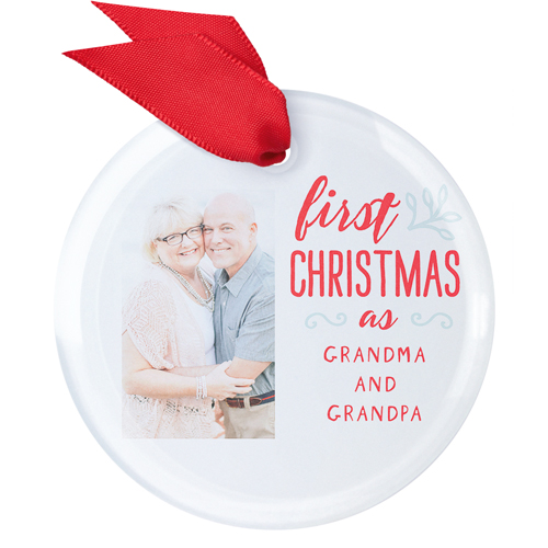 Grandparents Christmas Wooden Christmas Tree Decor Grandma Grandpa Keepsake  Modern Tree Decoration, Holiday Xmas Gift Stocking Stuffers 