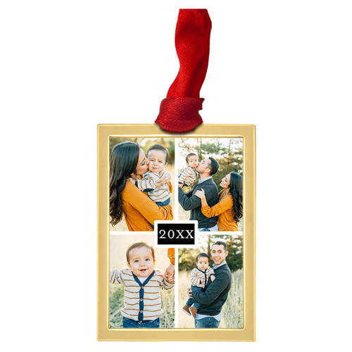 Gold Picture Frame Ornaments