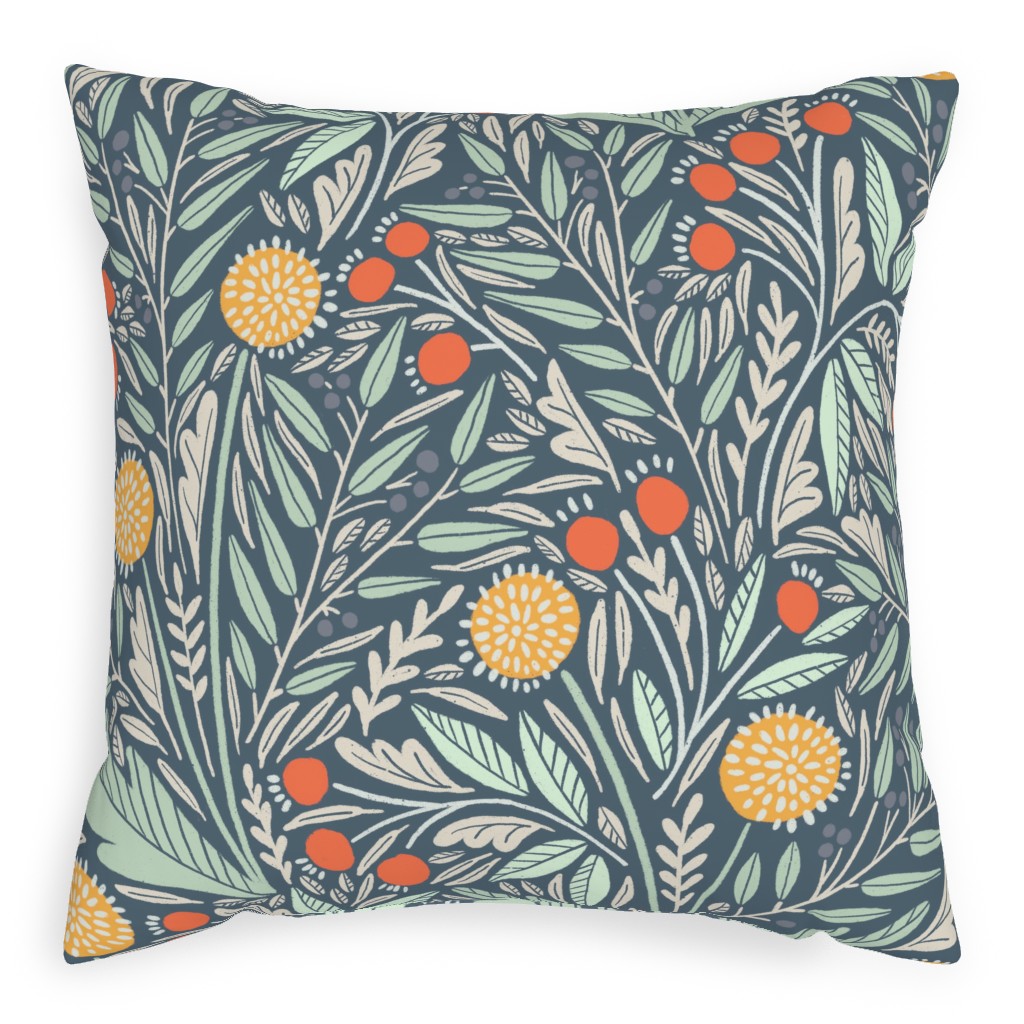Astrid Outdoor Pillow, 20x20, Single Sided, Multicolor