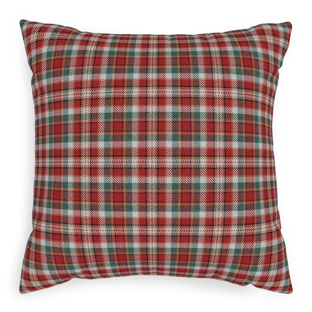 Red And Black Plaid Christmas Pillows Shutterfly