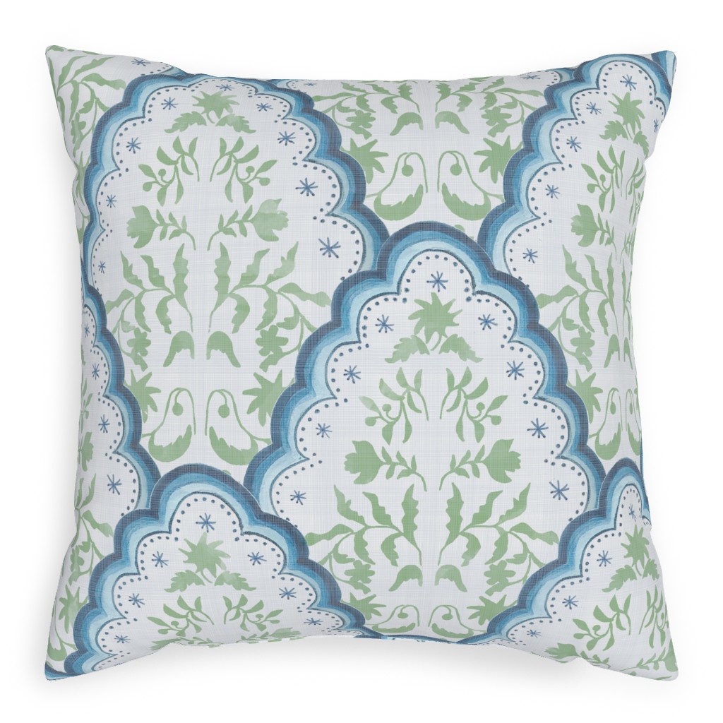 Blue And Green Pillows