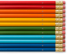 classic monogram pencils