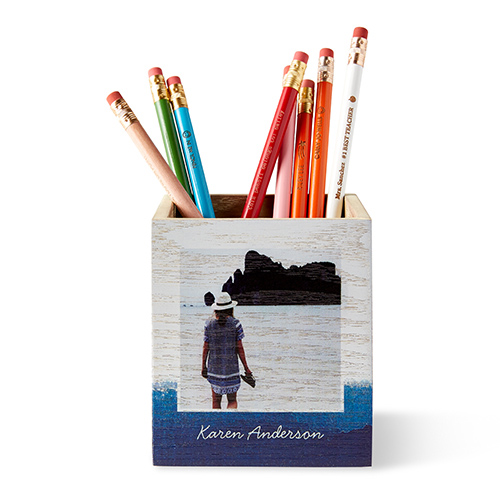 Upload Your Own Design Desk Caddy by Shutterfly