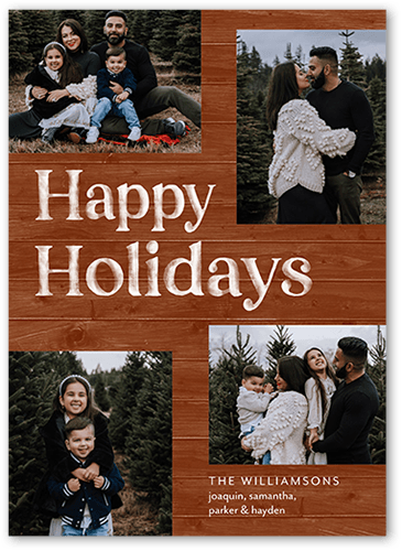 Rustic Holiday Cards