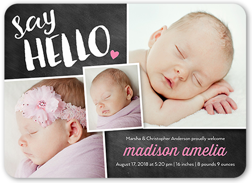 shutterfly birth announcements