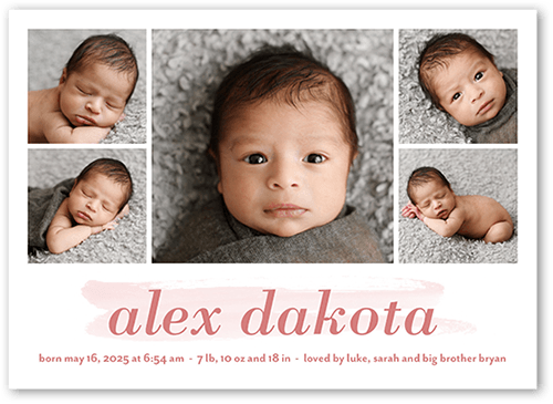 Shutterfly best sale birth announcements