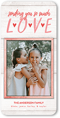 love frame valentines card