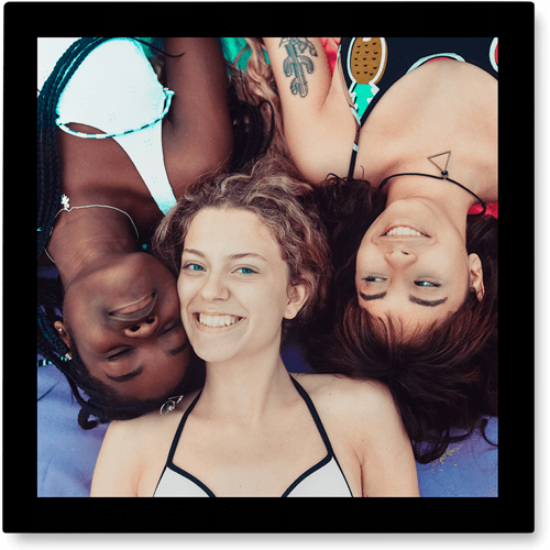 One Frame Photo Tile, Metal, 16x16, Multicolor, multi