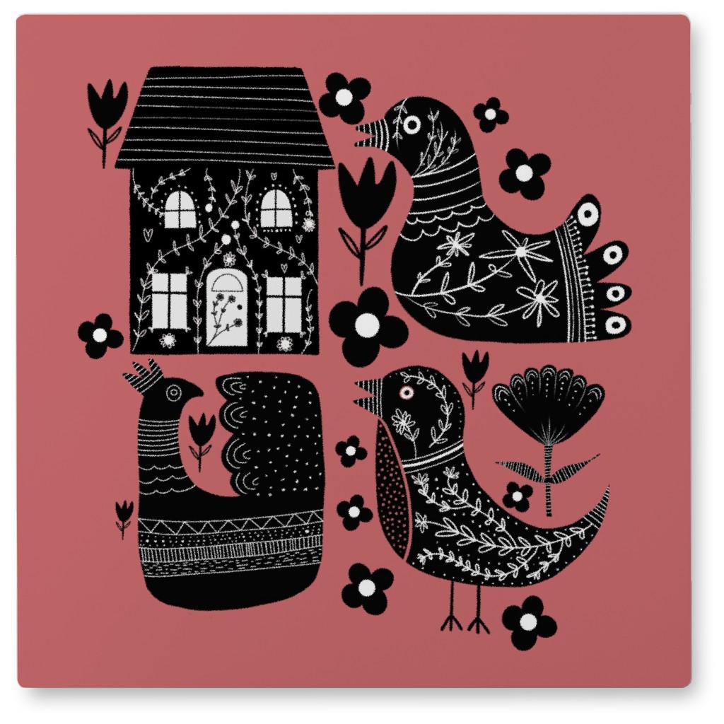 Pink Photo Tile Graduation Gift