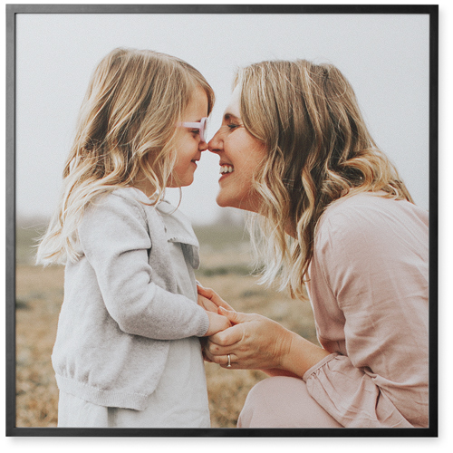 Photo Gallery Photo Tile, Black, Framed, 16x16, Multicolor